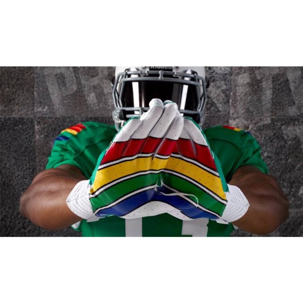 University of Hawaii Retro Football Gloves
